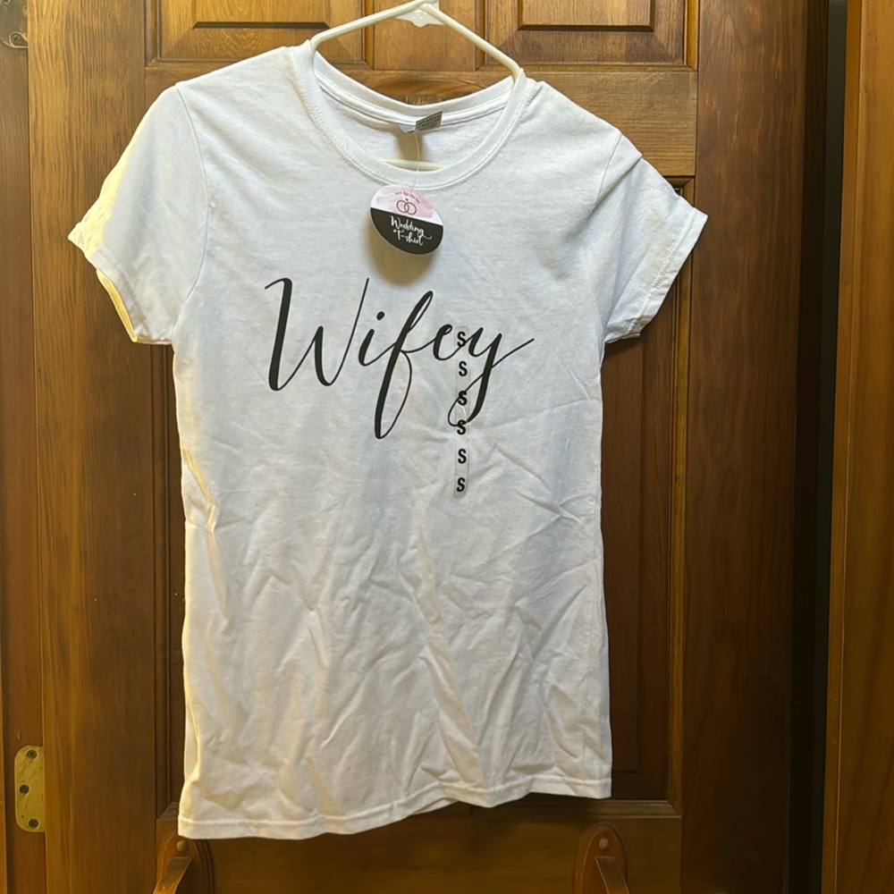 Brand new bridal wifey shirt